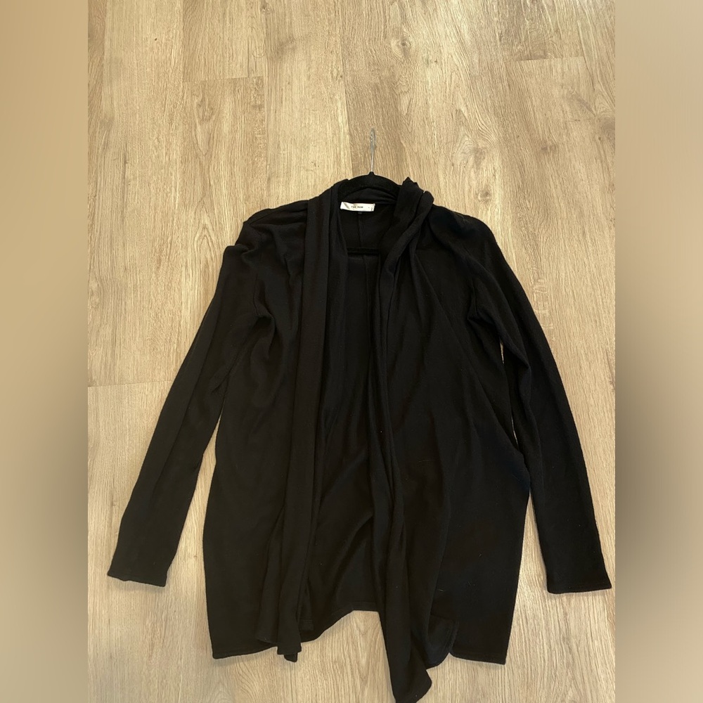 The row black cardigan